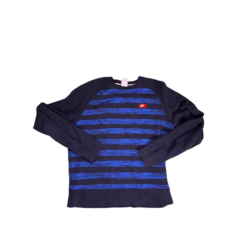 Nike Y2K Crewneck Sweatshirt Mens M Patch Skater Retro 2000s Vintage Streetwear